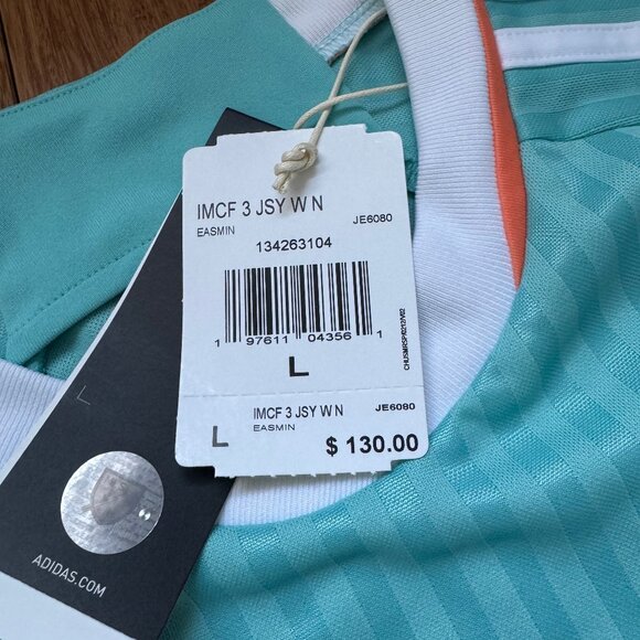 Adidas Inter Miami 2024/2025 home jersey in mint, size L, NWT - Picture 6 of 9